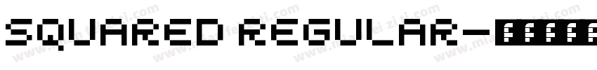 Squared Regular字体转换